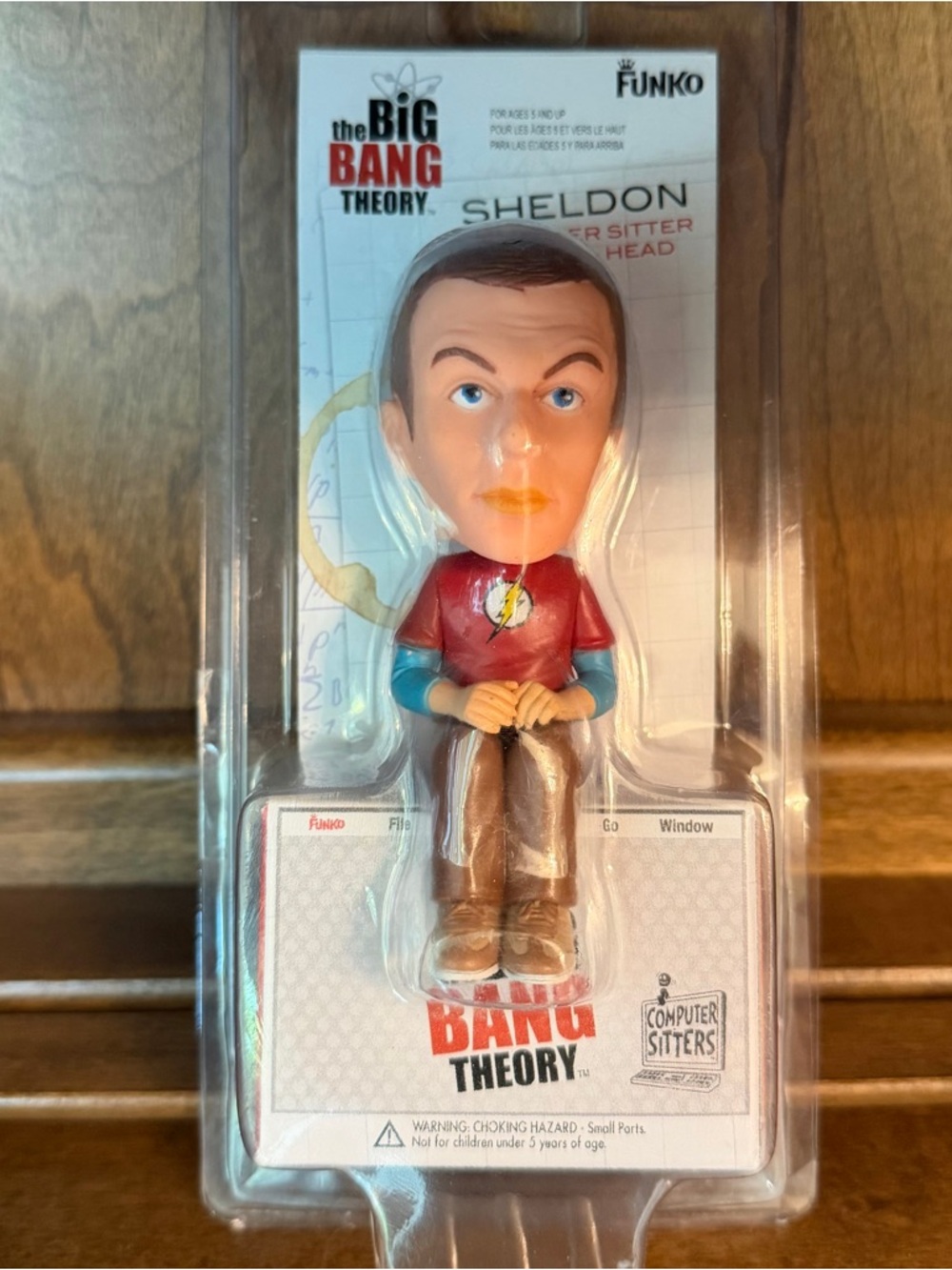 Funko Sheldon Bobble-Head Figure - Computer Sitter